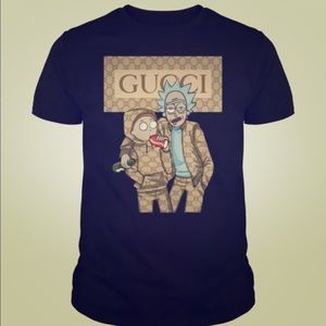 Rick And Morty Gucci Shirt